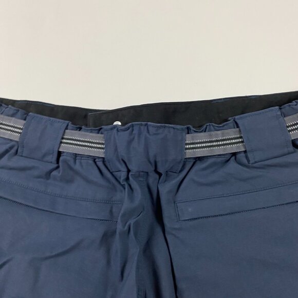 Duluth Trading Co Belted Shorts Mens XL Blue Nylon Spandex Elastic Waist - Picture 5 of 11